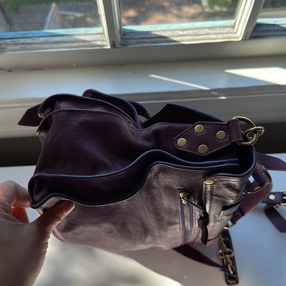 Proenza Schouler PS1 bag in medium size, color Plum - Picture 5 of 10